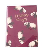 Blueprint Collections sticky notes Yvonne Ellen panda bordeaux - thumbnail