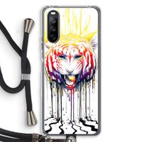 Fading: Sony Sony Xperia 10 III Transparant Hoesje met koord