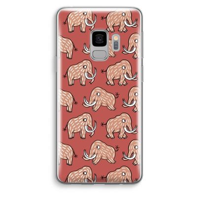 Mammoet: Samsung Galaxy S9 Transparant Hoesje