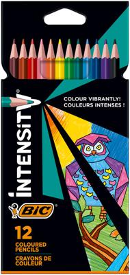 12 Kleurpotloden Bic Intensity