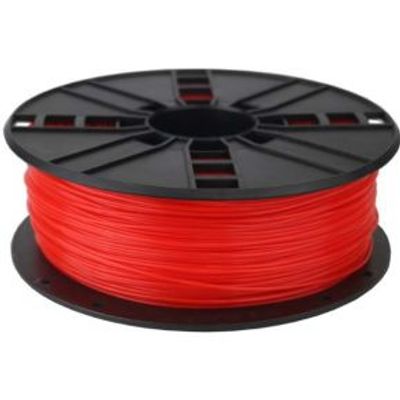Gembird 3DP-PLA1.75-01-FR Polymelkzuur Fluorescent red 1000g 3D-printmateriaal
