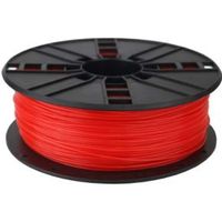 Gembird 3DP-PLA1.75-01-FR Polymelkzuur Fluorescent red 1000g 3D-printmateriaal