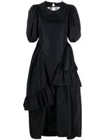 Cecilie Bahnsen robe Devina à coupe longue - Noir