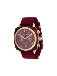 Briston montre Clubmaster Classic 40 mm - Rouge