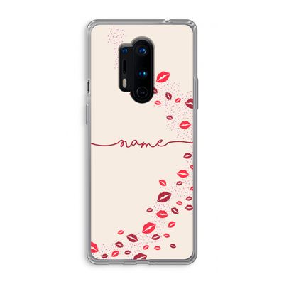 Kusjes: OnePlus 8 Pro Transparant Hoesje