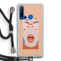 Surprise: Huawei P20 Lite (2019) Transparant Hoesje met koord