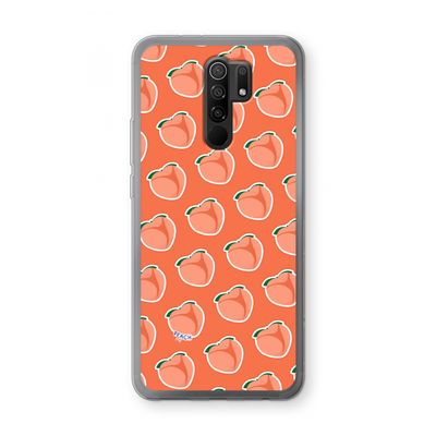 Just peachy: Xiaomi Redmi 9 Transparant Hoesje