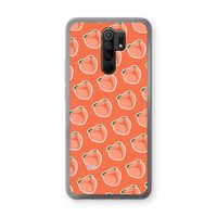 Just peachy: Xiaomi Redmi 9 Transparant Hoesje
