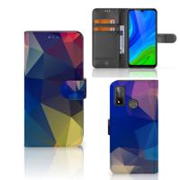 Huawei P Smart 2020 | Book Case | Polygon Dark