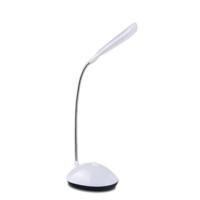 2 PC's flexibel instelbare draagbare slaapkamer lezing bureaulamp leidde nachtlampje voor Children(White)