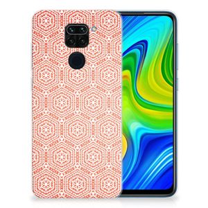 Xiaomi Redmi Note9 TPU bumper Pattern Orange