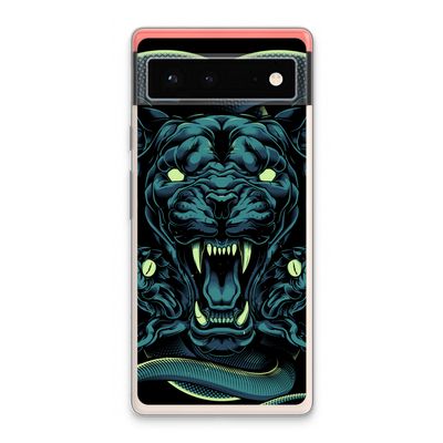 Cougar and Vipers: Google Pixel 6 Transparant Hoesje