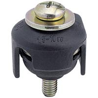 HellermannTyton 435-01559 Tap Connector 1510-ST-BK Aftakklem Flexibel: - Massief: 1.5-10 mm² 1 stuk(s) Zwart - thumbnail