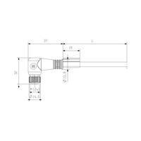 Weidmüller 9457390940 Sensor/actuator aansluitkabel M12 Aantal polen (sensoren): 3 9.40 m 1 stuk(s) - thumbnail