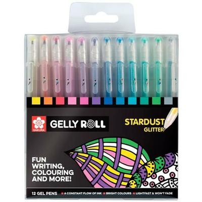 Set Balpennen Talens Sakura Stardust Glitter 12 Onderdelen