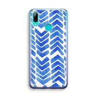 Blauwe pijlen: Huawei P Smart (2019) Transparant Hoesje Blauwe pijlen: Huawei P Smart (2019) Transparant Hoesje
