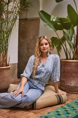 Freebird Broek Pepa | Blauw