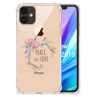 Apple iPhone 11 Stevig | Bumper Hoesje | Boho Text Apple iPhone 11 Stevig | Bumper Hoesje | Boho Text