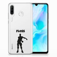 Huawei P30 Lite Telefoonhoesje met Naam Floss - thumbnail