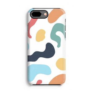 Memphis Shapes Blue: iPhone 7 Plus Tough Case