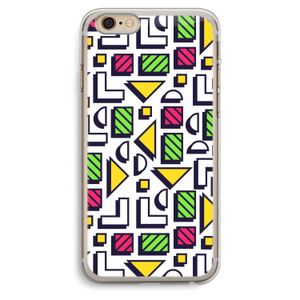 8-bit N°4: iPhone 6 Plus / 6S Plus Transparant Hoesje