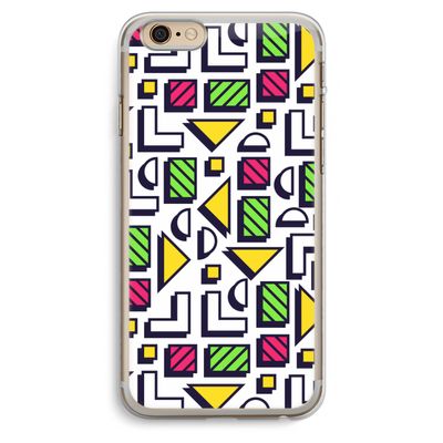8-bit N°4: iPhone 6 Plus / 6S Plus Transparant Hoesje