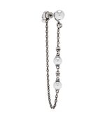 Alexander McQueen boucles d'oreilles pendantes à perles - Argent - thumbnail