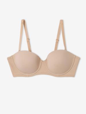 Zwangerschapsbeha met beugels en afneembare bandjes beige