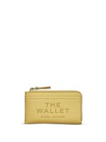 Marc Jacobs portefeuille zippé The Leather - Jaune