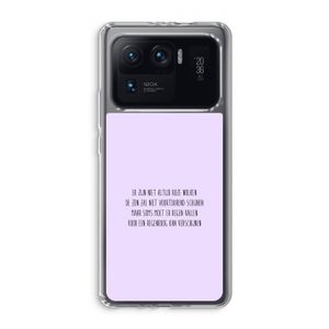 Regenboog: Xiaomi Mi 11 Ultra Transparant Hoesje