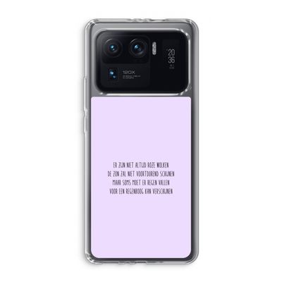 Regenboog: Xiaomi Mi 11 Ultra Transparant Hoesje
