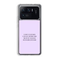 Regenboog: Xiaomi Mi 11 Ultra Transparant Hoesje