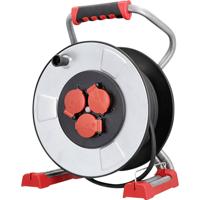 Bachmann 399.194 Kabelhaspel 25 m Zwart Randaarde stekker