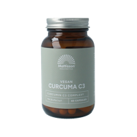 Curcumin C3 bioperine 500mg vegan 60 Capsules