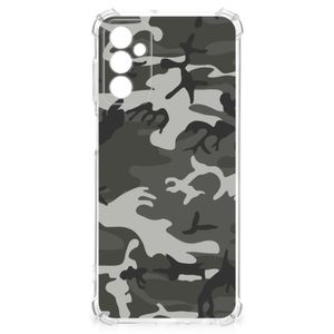 Samsung Galaxy M13 4G | M23 Doorzichtige Silicone Hoesje Army Light