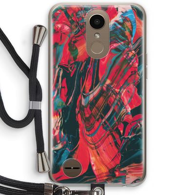Endless Descent: LG K10 (2017) Transparant Hoesje met koord