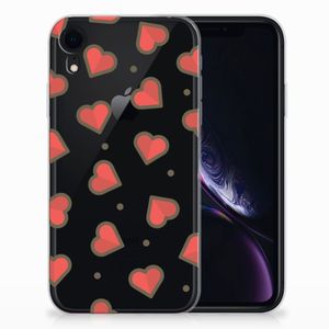 Apple iPhone Xr TPU bumper Hearts