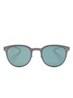 Mykita lunettes de soleil à monture ronde - Gris
