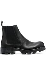 Diesel bottines chelsea en cuir - Noir