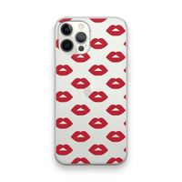 Lips: iPhone 12 Pro Max Transparant Hoesje