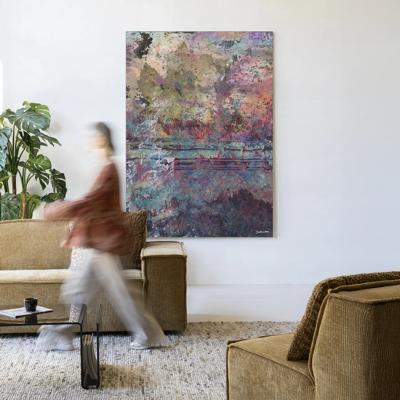 Urban Cotton Wandkleed 'Birch Tree Autumn 2' 80 x 110cm in Frame - black Urban Cotton Wandkleed 'Birch Tree Autumn 2' 80 x 110cm in Frame - black