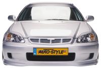 Voorspoiler Honda Civic 1999-2001 'Type-R Look' HDVK331 Voorspoiler Honda Civic 1999-2001 'Type-R Look' HDVK331