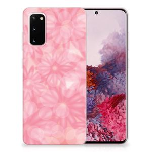 Samsung Galaxy S20 TPU Case Spring Flowers