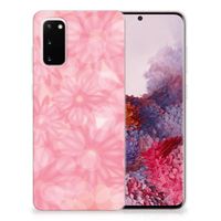 Samsung Galaxy S20 TPU Case Spring Flowers - thumbnail