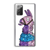 Lama: Samsung Galaxy Note 20 / Note 20 5G Transparant Hoesje