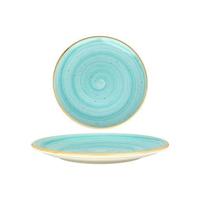 Bonna Gebaksbord - Aqua - Porselein - 23 cm - set van 6