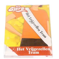 Vrijgezellenfeest sjerp - het vrijgezellen Team - wit