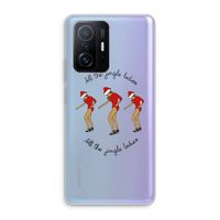 Jingle Ladies: Xiaomi 11T Transparant Hoesje