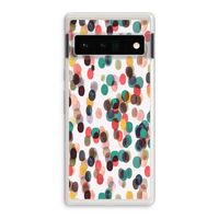 Tropical Dots: Google Pixel 6 Pro Transparant Hoesje