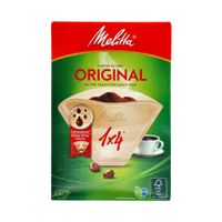Melitta Filters 1x4 40 Stuks Bruin Melitta Filters 1x4 40 Stuks Bruin
